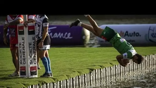 A Toulouse, un tournoi de rugby ... sur et dans l'eau