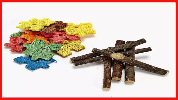 Kaytee Combo Chew Apple Wood & Puzzle