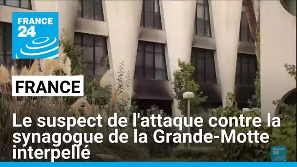 Le suspect de l'attaque contre la synagogue de la Grande-Motte interpellé • FRANCE 24