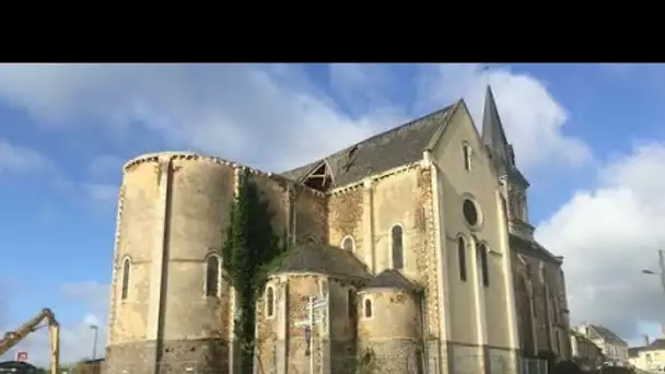 La démolition de l'église de La Baconnière et la musique qui aide à l'apprentissage des mathémati…