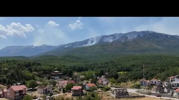 Des grenades de la Première guerre mondiale freinent les pompiers en Macédoine du Nord