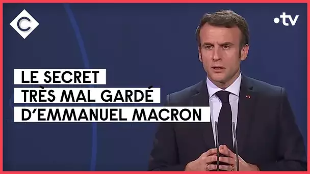 Ambroise Méjean annonce la candidature d'Emmanuel Macron - C à vous - 27/01/2022