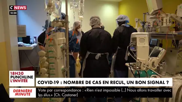 Covid-19 : nombre de cas en recul, un bon signal ?