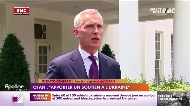 Guerre en Ukraine : "nous devons nous préparer à ce qu'elle dure", annonce l'OTAN