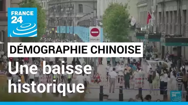 Démographie chinoise : une baisse de 850 000 personnes en 2022, une première historique