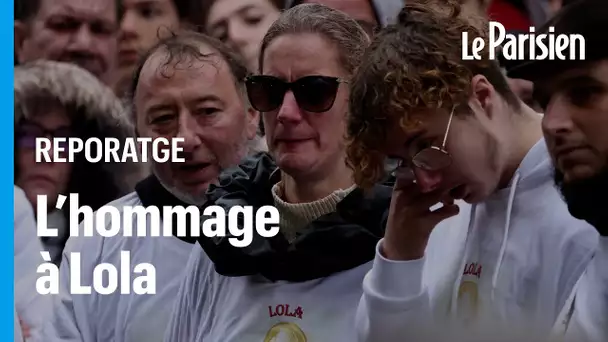 «Lola ne demandait qu’à être aimée» : l’hommage de la mère de la jeune fille lors du rassemblement