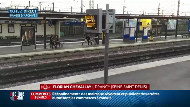 Confinement: quelle affluence dans les transports en commun ce lundi matin ?