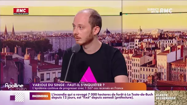 Bartoli Act Up Paris : "Porteur de la variole du singe et homosexuel c'est source de discrimination"