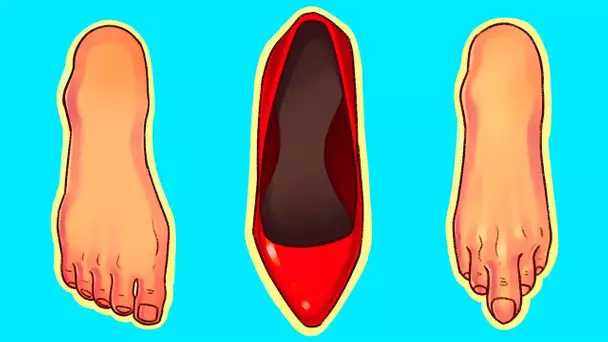 6 Types de Chaussures Qui Peuvent Abîmer Tes Pieds de Manière Irréversible