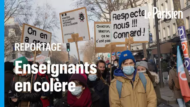 Manifestation des enseignants : « Le protocole sanitaire est inapplicable »