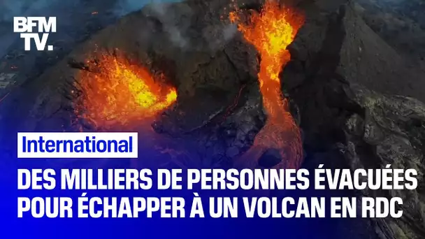 En RDC, des dizaines de milliers de personnes évacuées à cause d'un un volcan