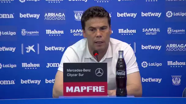 Rueda de prensa CD Leganés vs RCD Espanyol.