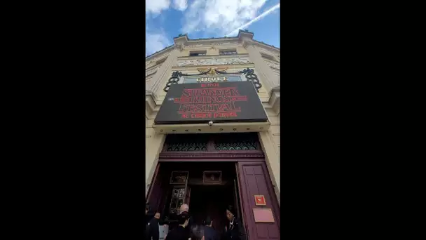 Nous étions au festival Stranger Things, au Cirque d'Hiver, avant la sortie de la saison 4