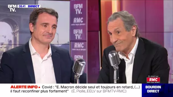 Eric Piolle face à Jean-Jacques Bourdin en direct