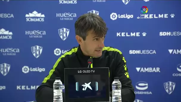 Rueda de prensa SD Huesca vs Getafe CF