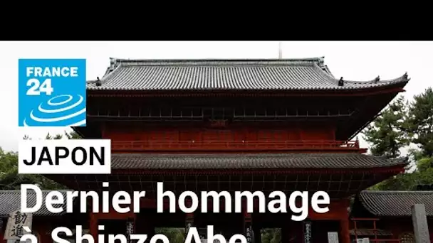 Le Japon fait ses adieux à son ancien Premier ministre assassiné Shinzo Abe • FRANCE 24