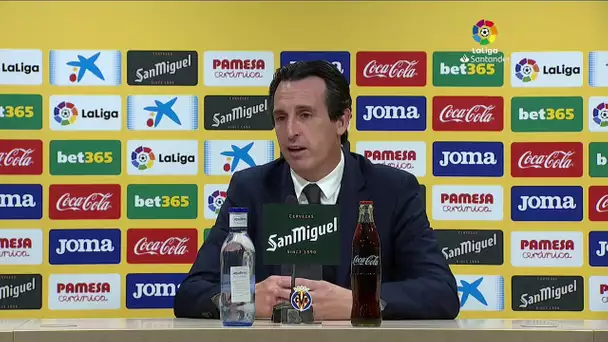 Rueda de prensa Villarreal CF vs Athletic Club