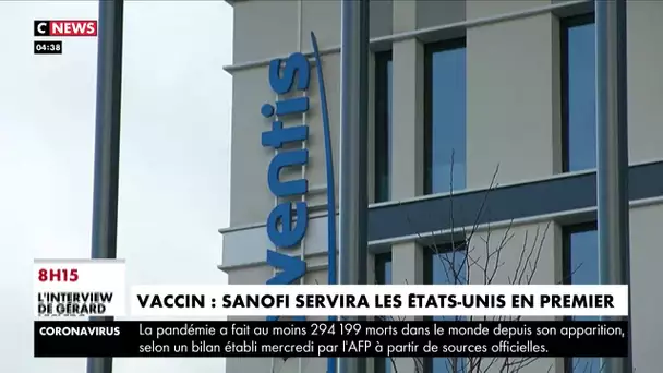 Coronavirus : en cas de découverte d'un vaccin, Sanofi servira les Etats-Unis en premier