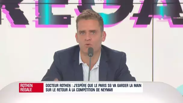 PSG - Rothen : "Neymar doit s'expliquer et s'excuser"