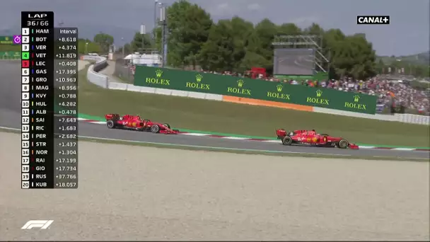 Vettel reprend l'avantage sur Leclerc