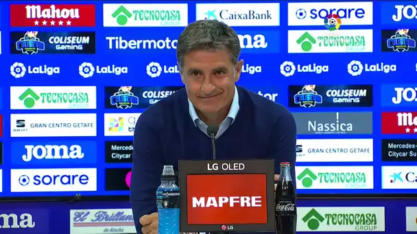 Rueda de prensa Getafe CF vs Elche CF