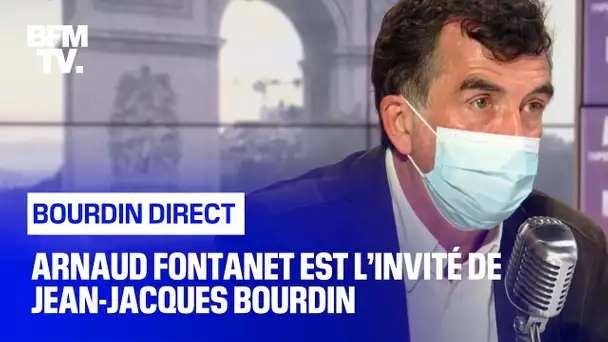 Arnaud Fontanet face à Jean-Jacques Bourdin en direct