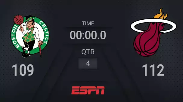 Celtics @ Heat | NBA on ESPN Live Scoreboard | #WholeNewGame