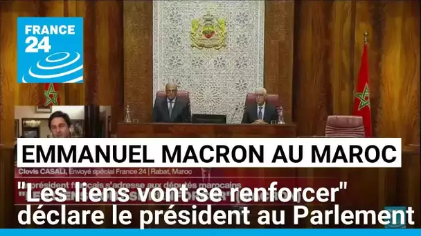 "Les liens vont se renforcer" déclare Emmanuel Macron au Maroc • FRANCE 24