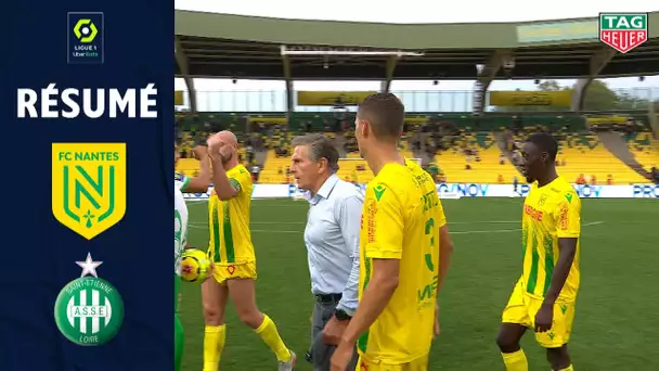 FC NANTES - AS SAINT-ÉTIENNE(2 - 2 ) - Résumé - (FC NANTES - ASSE) / 2020-2021