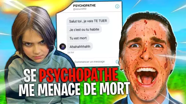 UN PSYCHOPATHE DE 50 ANS ME MENACE DE M0RT SUR FORTNITE !