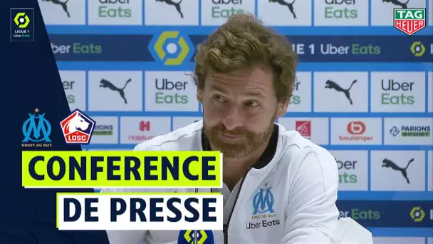 Conférence de presse OLYMPIQUE DE MARSEILLE - LOSC LILLE (1-1)  / 2020/2021