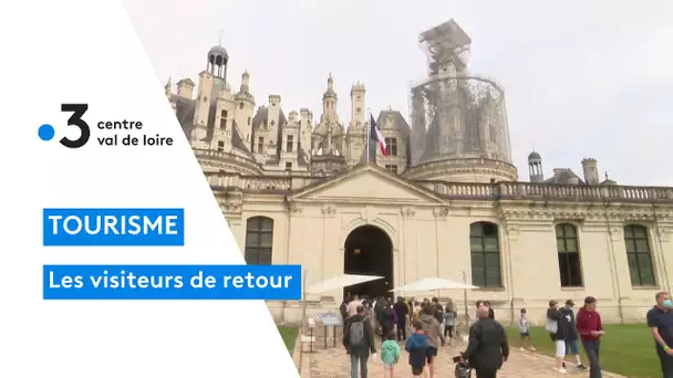 Château de Chambord : les visiteurs sont de retour malgré le pass sanitaire imposé pour visiter