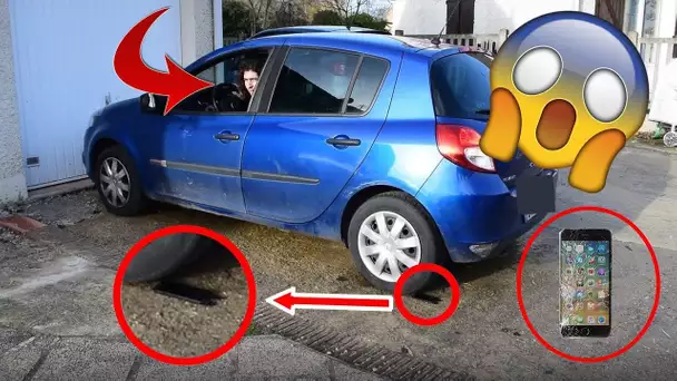 J&#039;AI ÉCRASÉ SON IPHONE AVEC LA VOITURE DE MA MÈRE ! JE SUIS MORT 😱