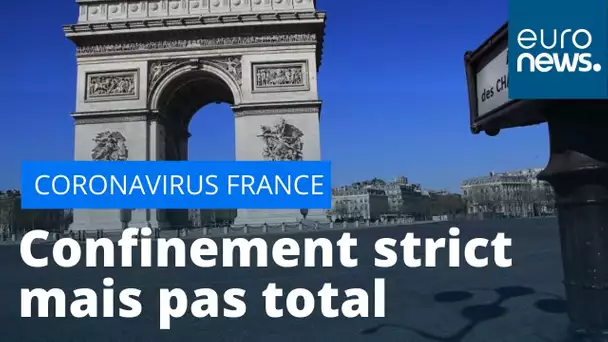 En France, un confinement plus strict mais pas total