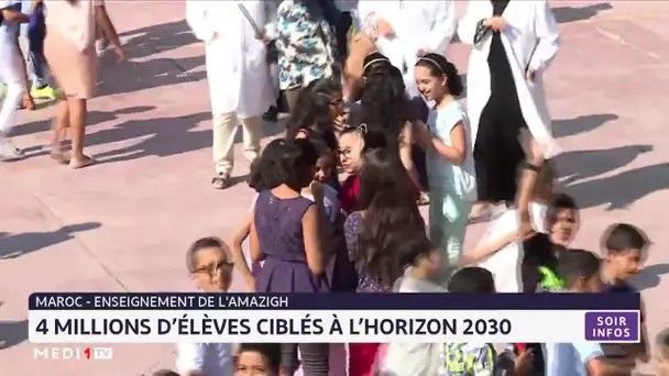 Enseignement de l´Amazigh : 4 millions d´élèves ciblés à l´horizon 2030