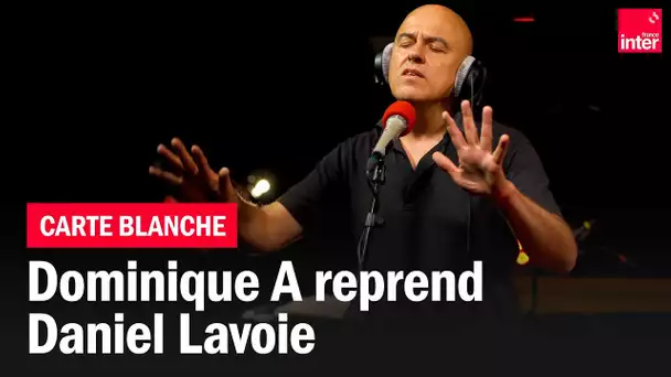 "Ils s'aiment", Dominique A reprend Daniel Lavoie - La carte blanche #Totémic