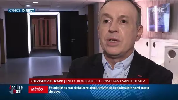 Covid-19: selon Christophe Rapp, infectiologue, le nombre de cas devrait encore augmenter