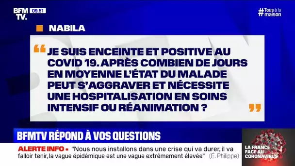 Après combien de jours l'état du malade peut s'aggraver et nécessiter une hospitalisation ?