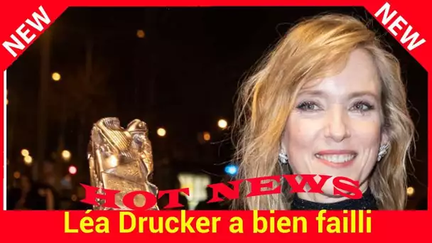 Léa Drucker a bien failli prendre un pseudo au début de sa carrière