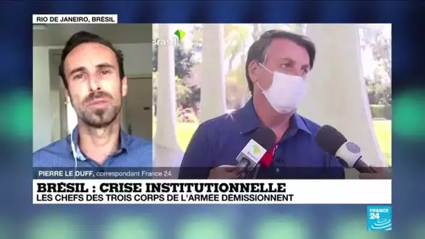 Brésil : divorce entre les militaires et Jair Bolsonaro