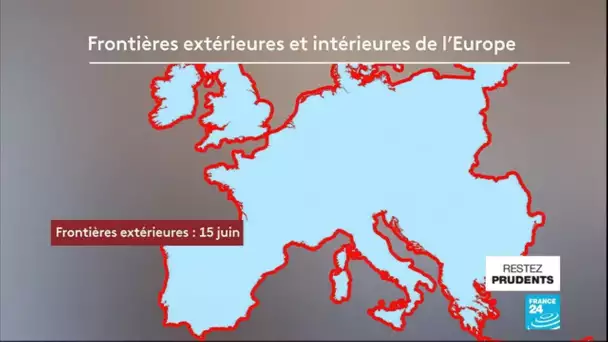 Covid-19 : frontières fermées ou ouvertes, le point sur la situation en Europe