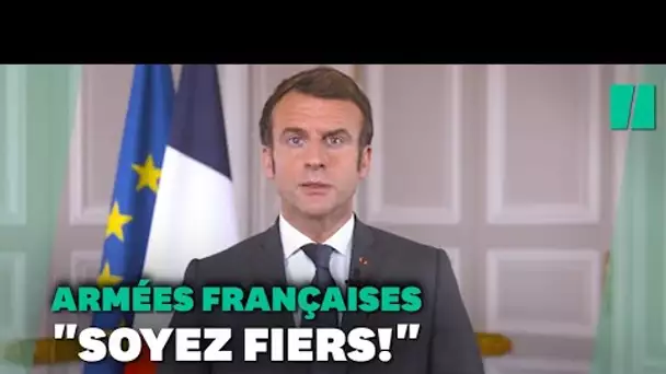 Pour Noël, Macron dit sa "reconnaissance" aux armées en vidéo