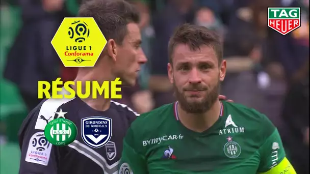 AS Saint-Etienne - Girondins de Bordeaux ( 1-1 ) - Résumé - (ASSE - GdB) / 2019-20