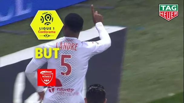 But Loïck LANDRE (43') / OGC Nice - Nîmes Olympique (1-3)  (OGCN-NIMES)/ 2019-20