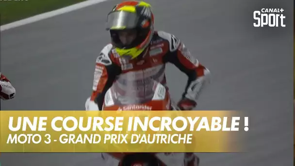 Sergio Garcia s'impose après un dernier tour de folie ! - GP d'Autriche Moto 3