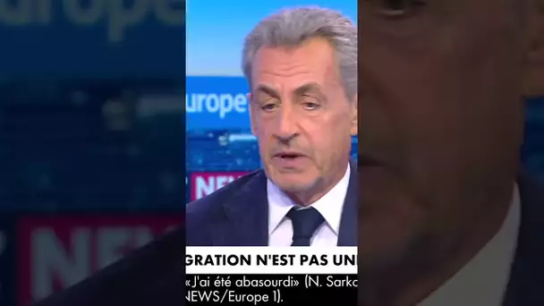 Nicolas Sarkozy : "L'immigration est un problème" #radio #shorts #politique