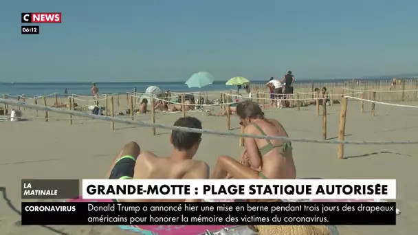 Grande-Motte : ouverture de la plage parquée