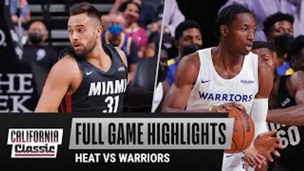 HEAT vs WARRIORS (94-87) | CALIFORNIA CLASSIC | FULL GAME HIGHLIGHTS