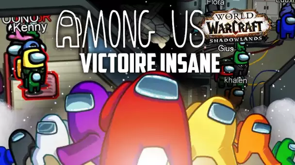 Among Us #25 : Victoire INSANE (ft. la guilde WoW)