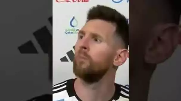 😡 Lionel Messi s'en prend à Wout Weghorst après Pays-Bas-Argentine !!